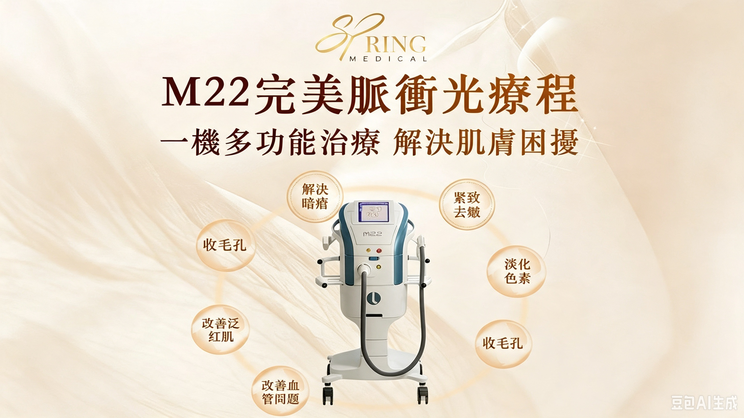 M22 光子嫩肤——医美界全能王者，一机终结8大肌肤问题