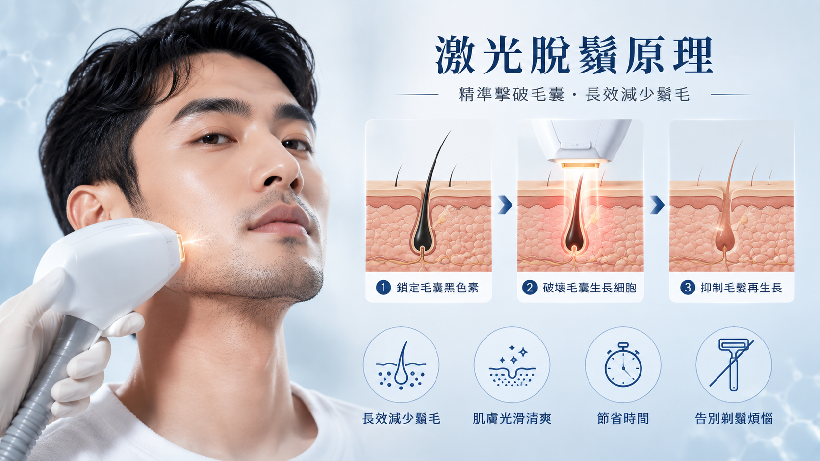 Laser Beard Reduction: Principle and Benefits — A Men’s Beard-Care Guide