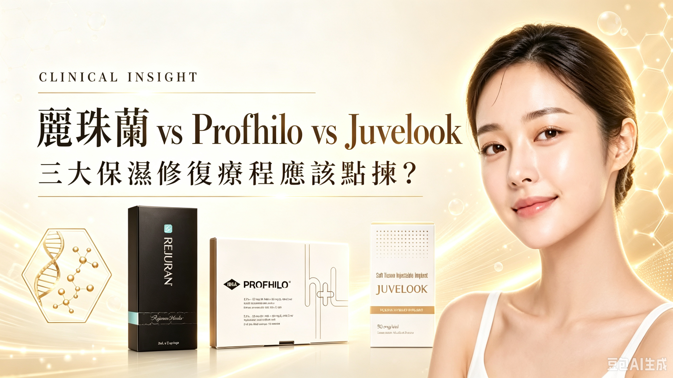 REJURAN vs Profhilo vs Juvelook: How to Choose Among Three Hydrating Repair Treatments