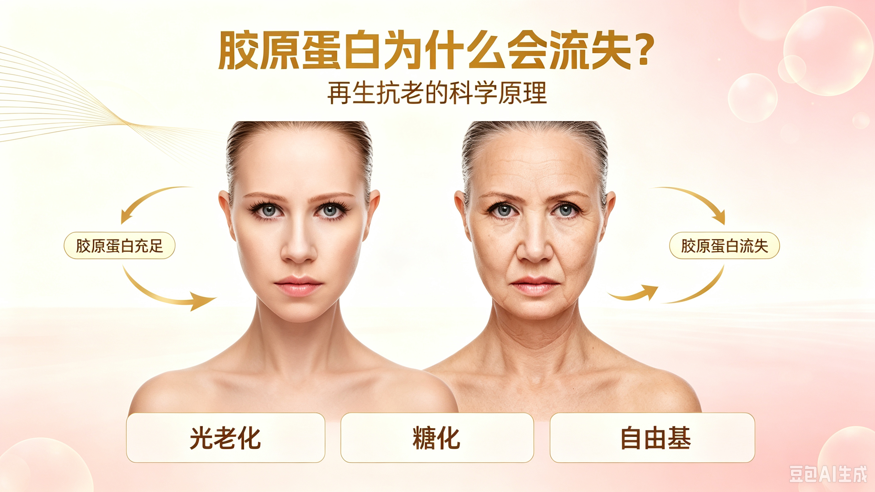 膠原蛋白為什麼會流失？再生抗老的科學原理