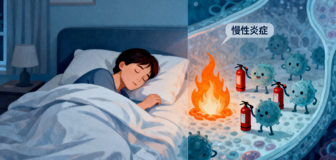 慢性低度炎症消耗修復資源
