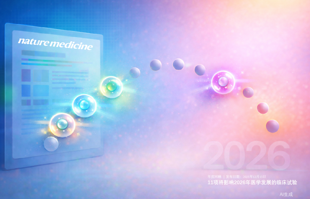 Nature Medicine: Four Cell Therapies Among Trials That Will Shape Medicine in 2026